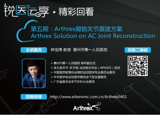 【精彩回看】Arthrex肩锁关节重建方案